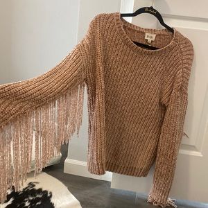 New with Tags. Boutique fringe sweater